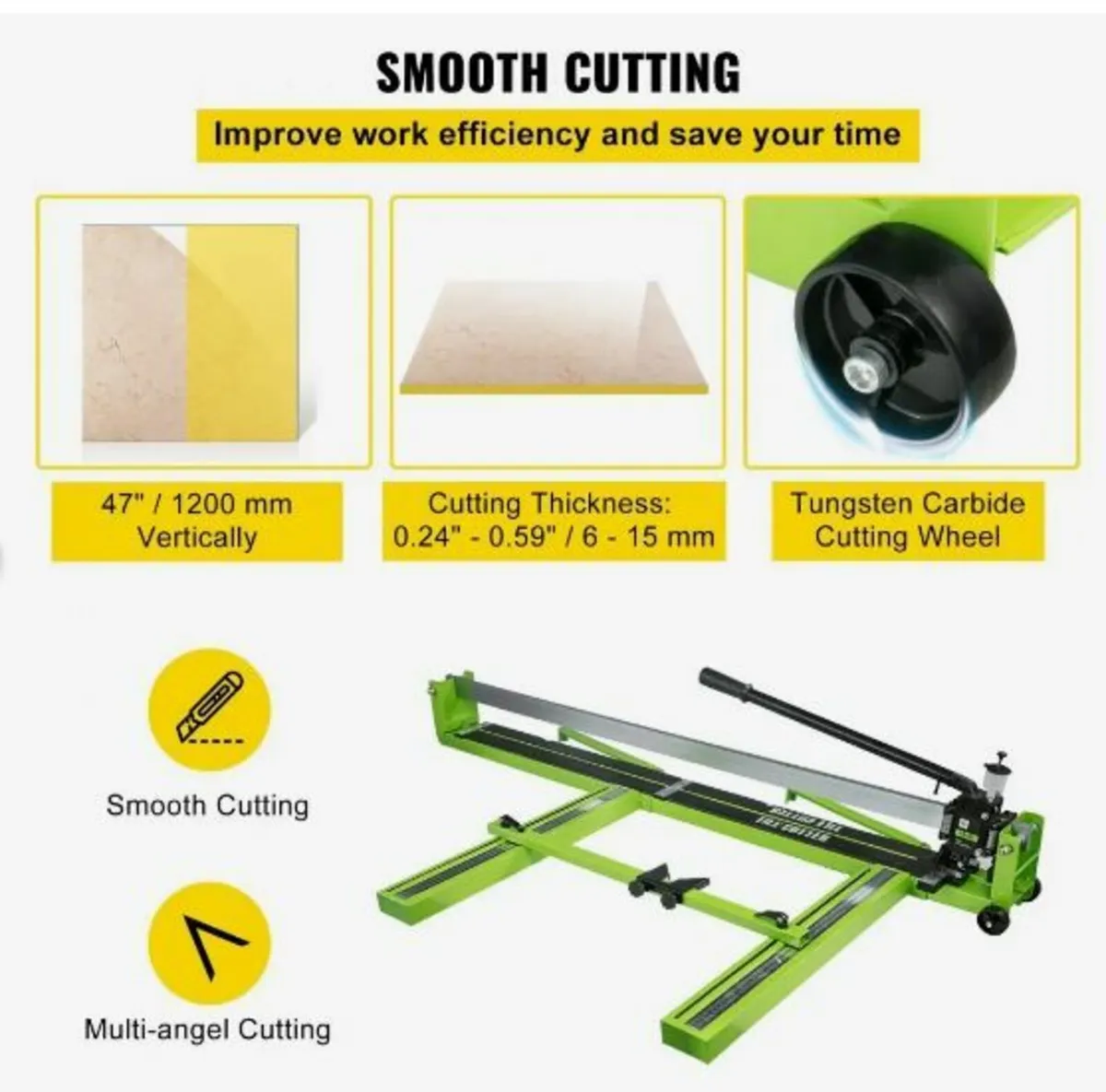 Tile Cutter 47-Inch Manual Tile Cutter - Image 1