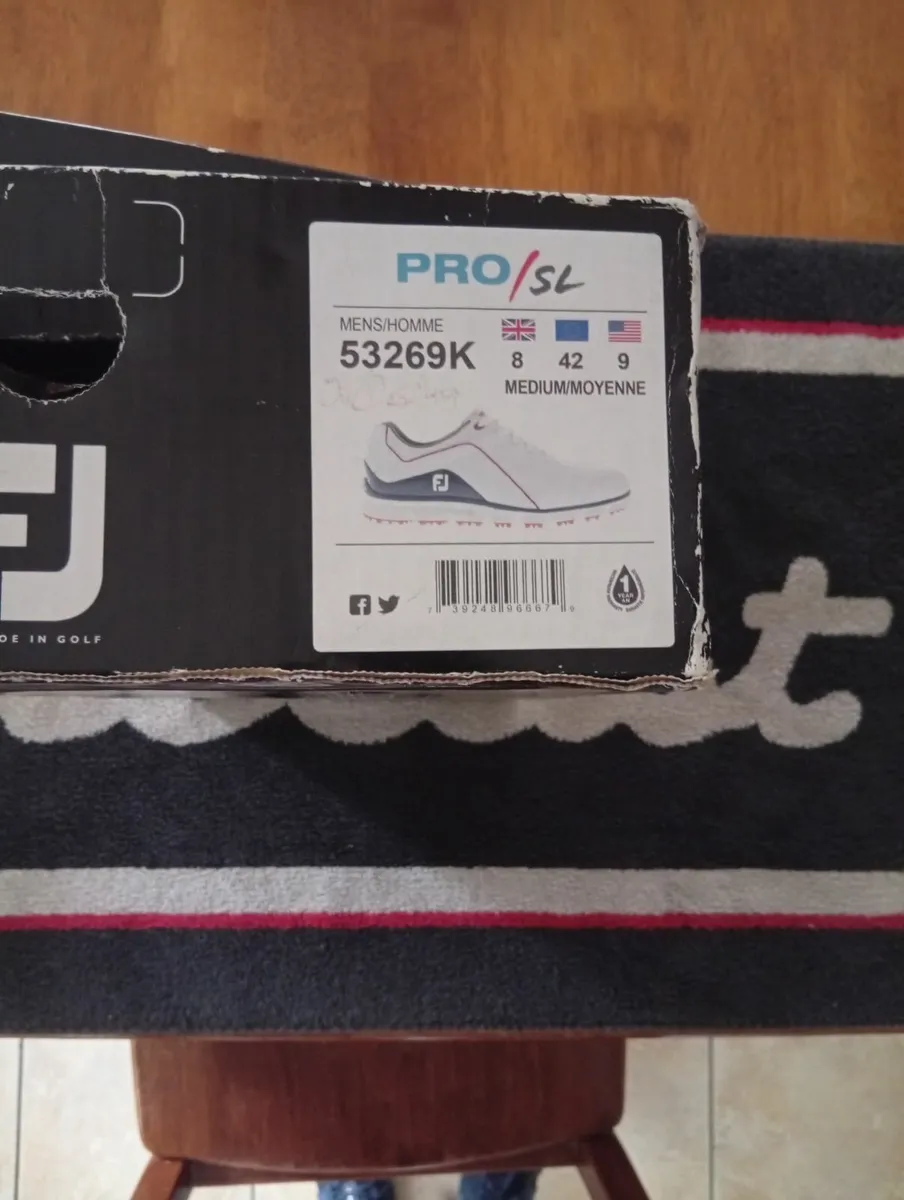 Foot-Joy NEW USA Ruder Cup Pro Sl Waterproof Shoes - Image 2