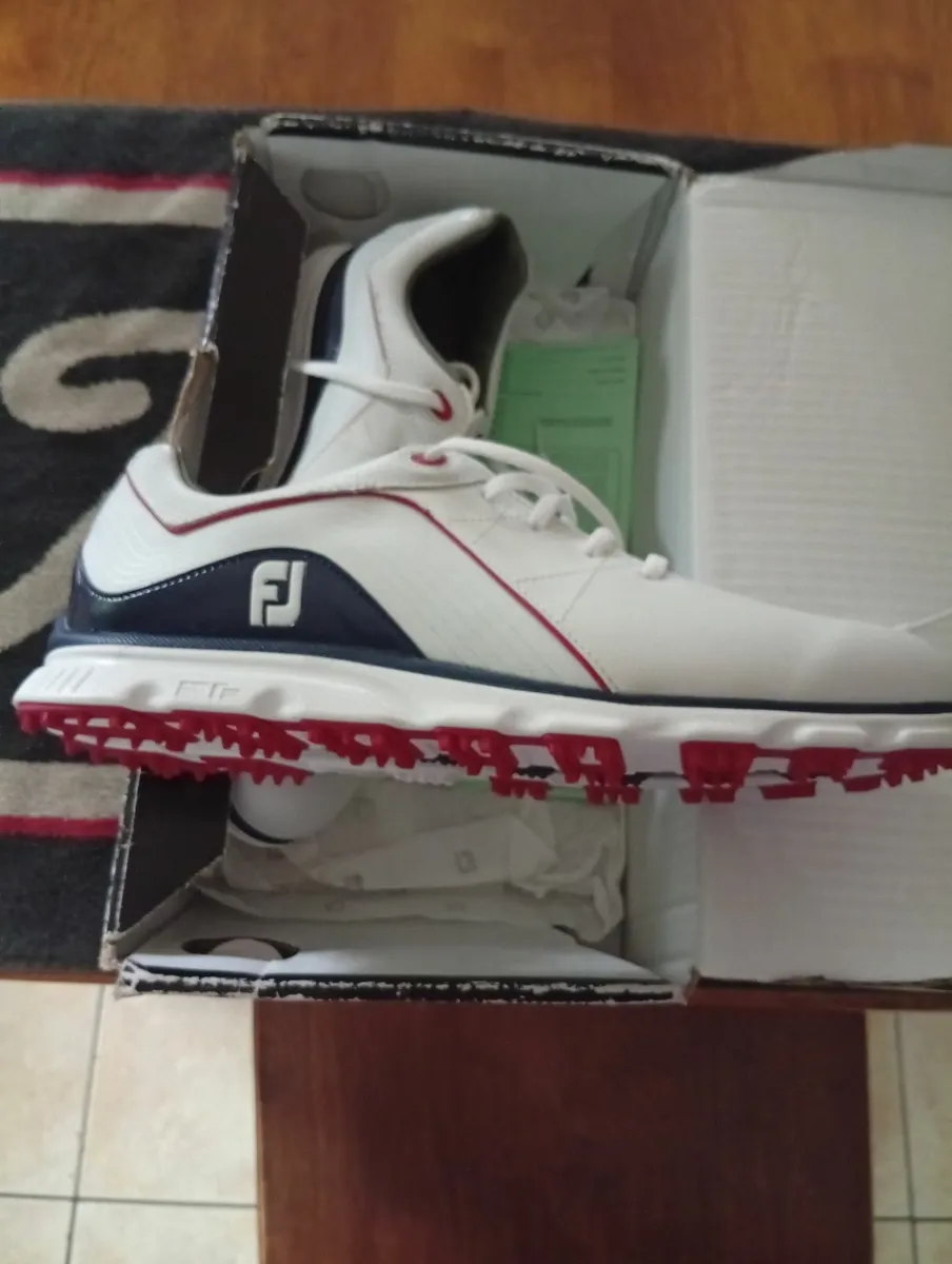 Foot-Joy NEW USA Ruder Cup Pro Sl Waterproof Shoes - Image 1