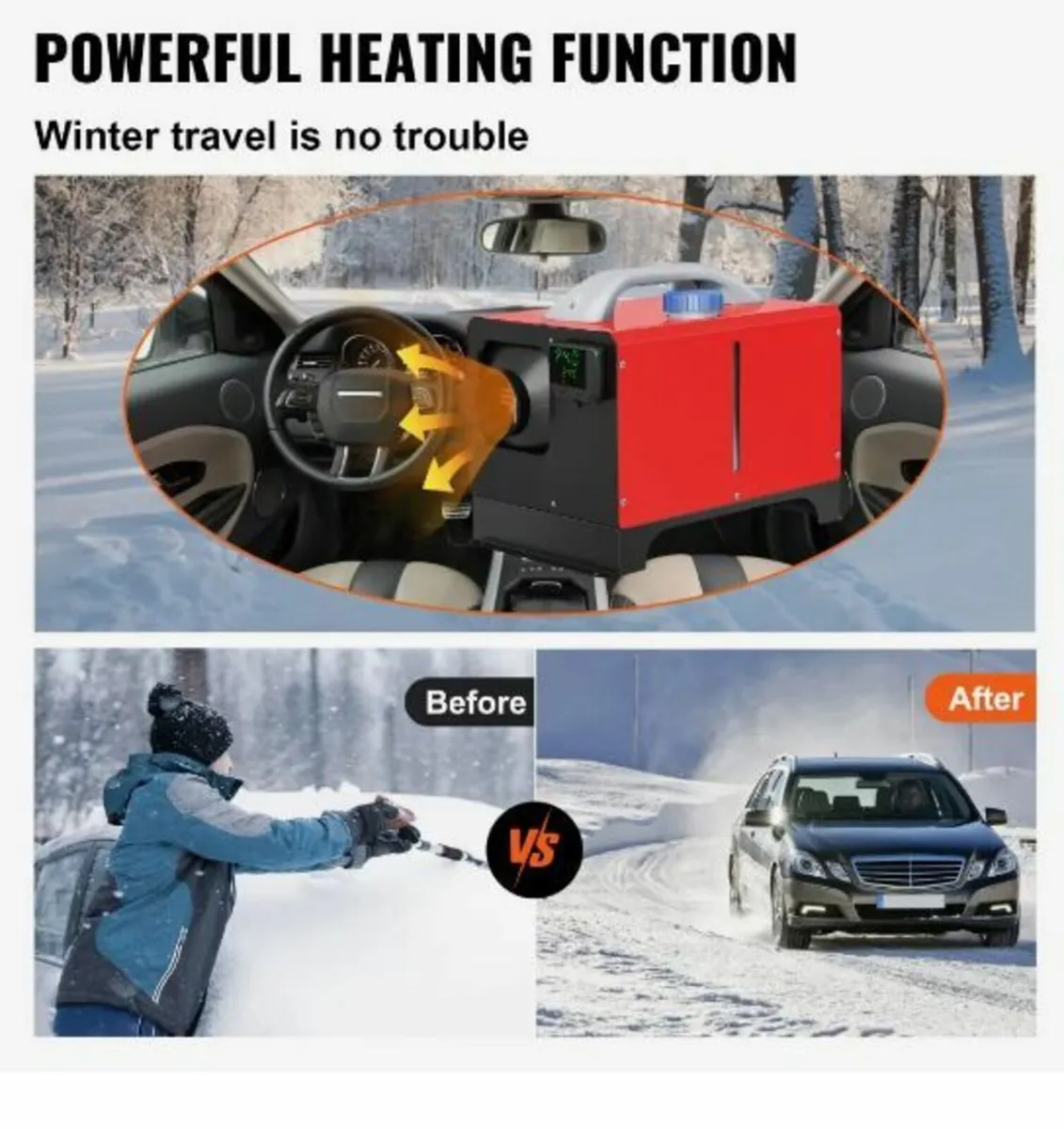 Diesel Air Heater, 8KW Parking Heater - Image 4