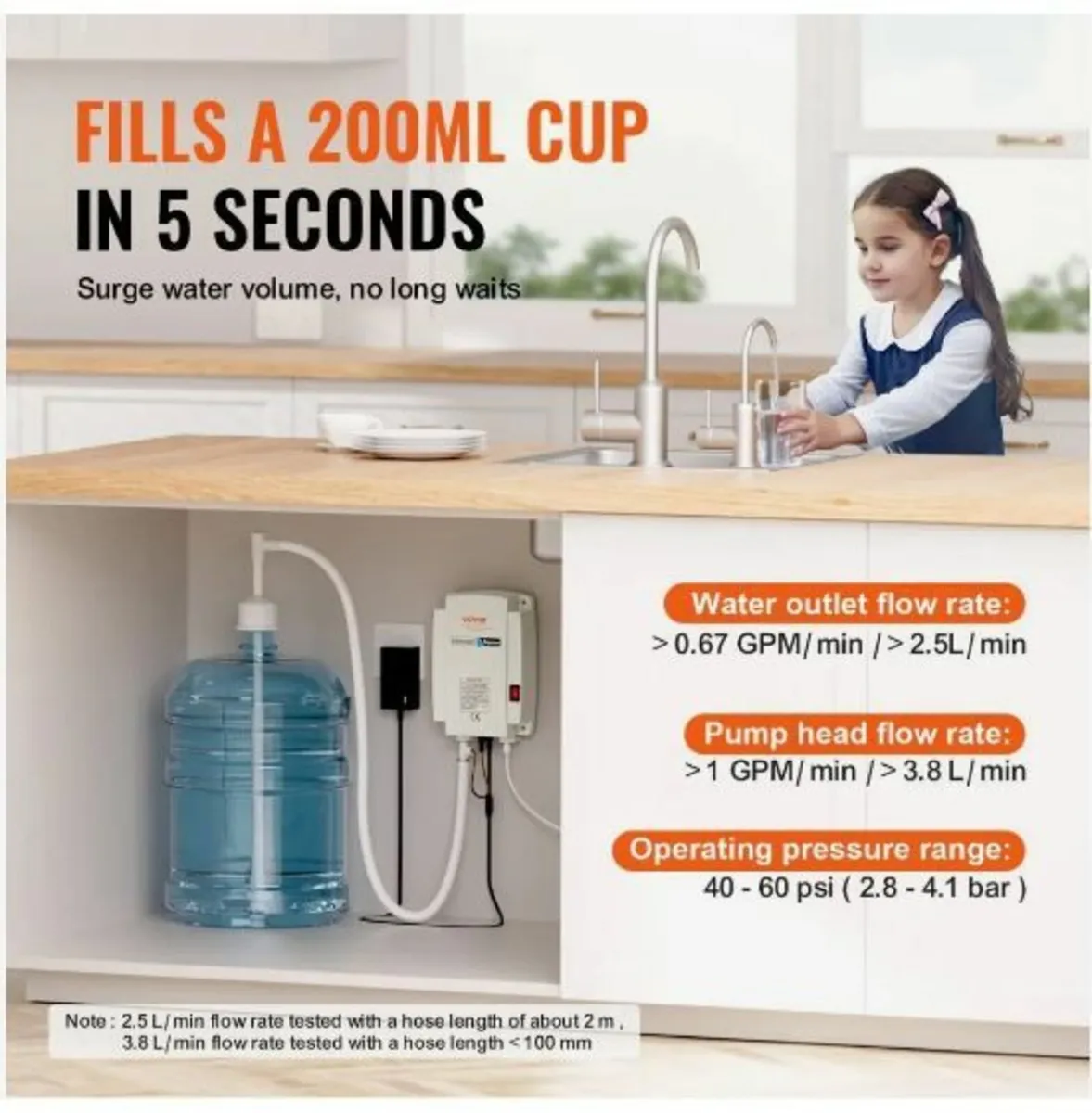 3.8 L Water Dispenser Pump - Image 2