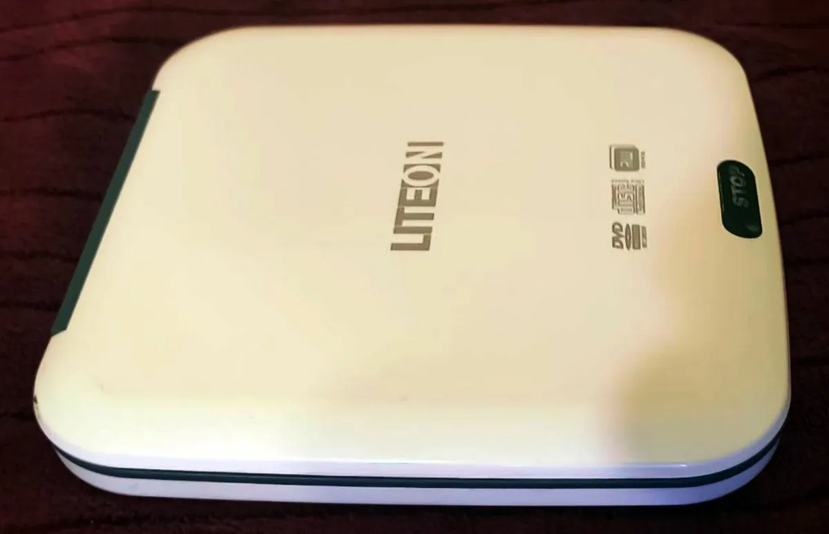 Slim Portable DVD Writer USB Powered ReWriter - Image 1