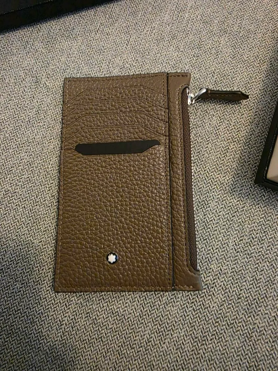 Mont Blanc Card Holder 8cc with Zipper - Image 1