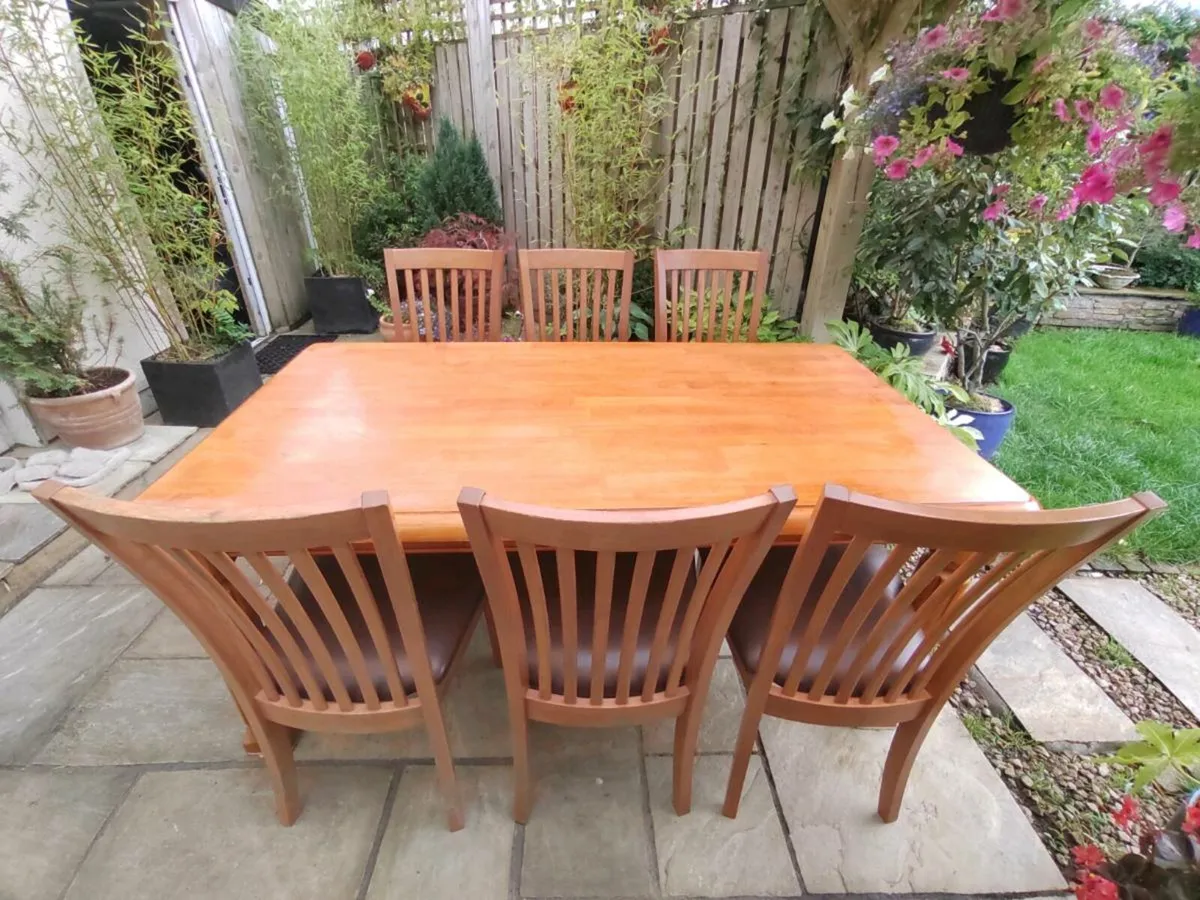 Large kitchen dining table - Image 2
