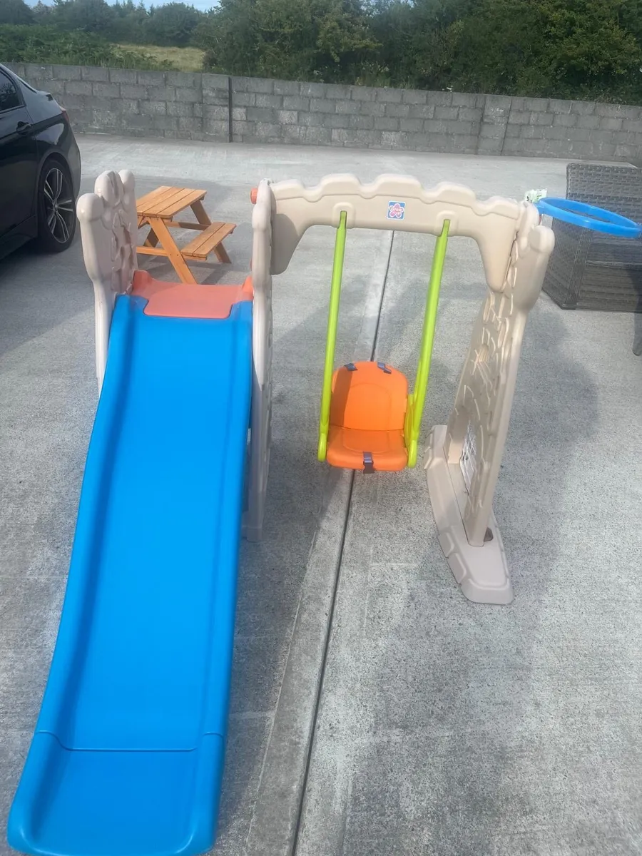 Childs swing and slide set - Image 2