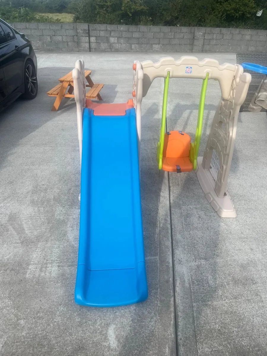 Childs swing and slide set - Image 3