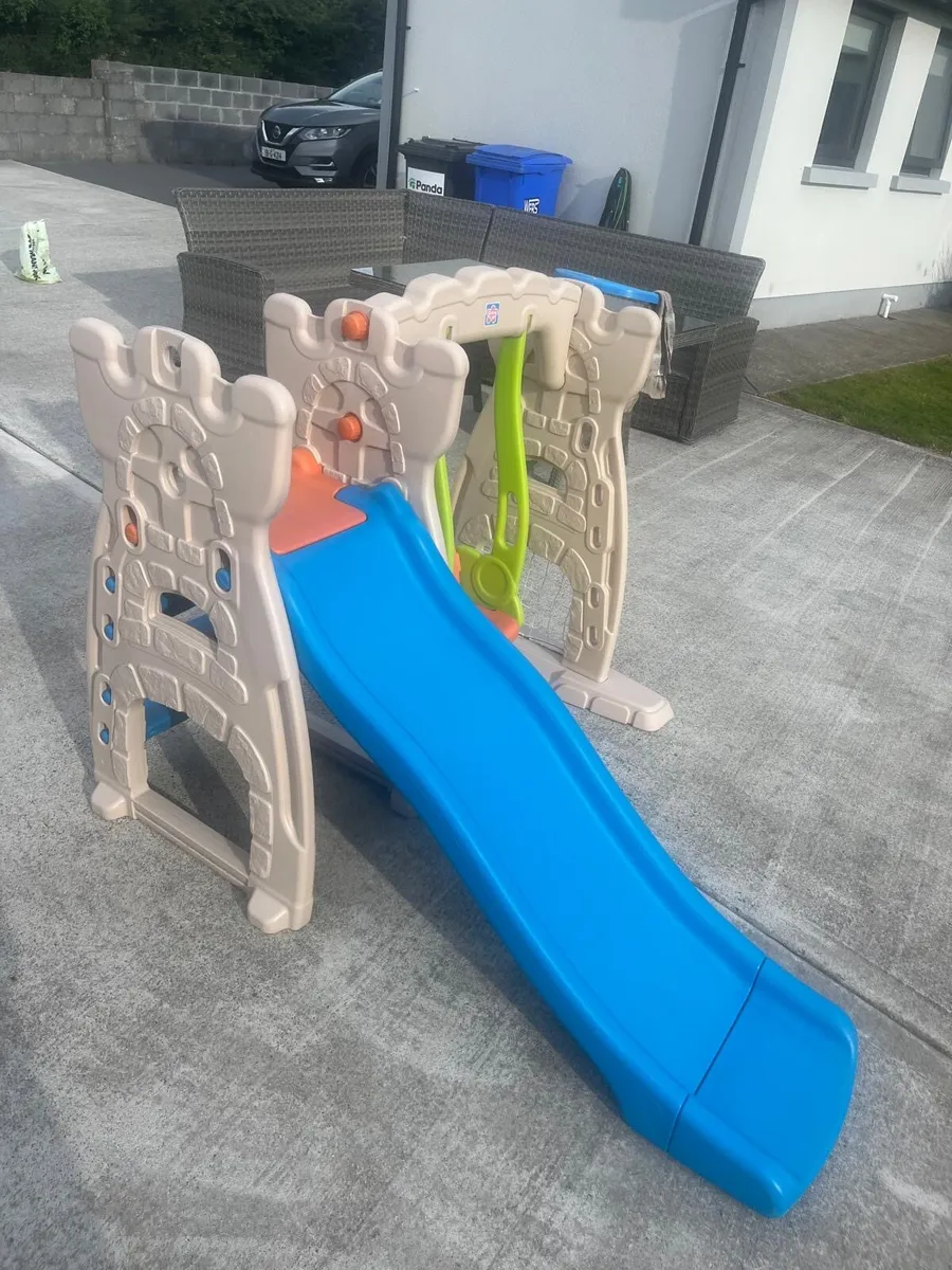 Childs swing and slide set - Image 4