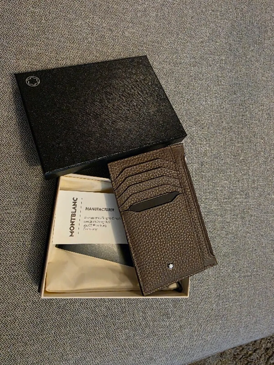 Mont Blanc Card Holder 8cc with Zipper - Image 4
