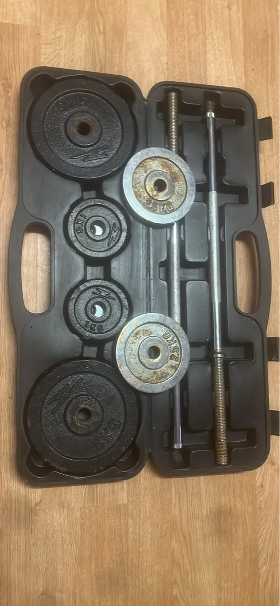 Weights and bar - Image 1