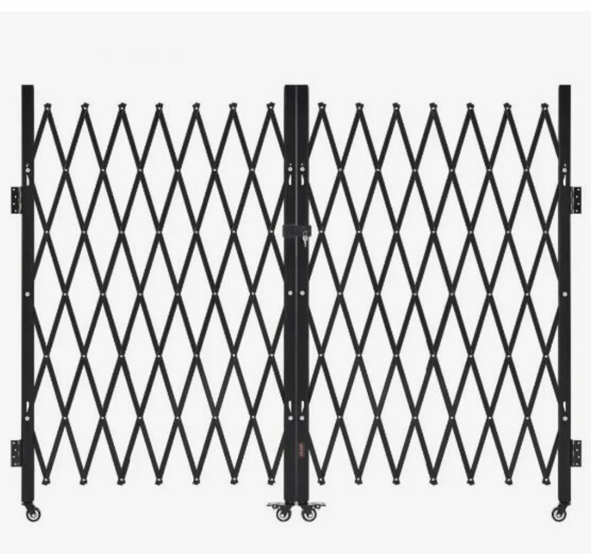 Double Folding Security Gate Lockable - Image 1