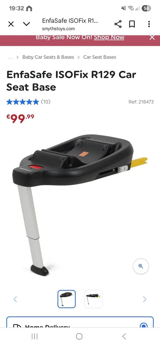 Isofix base