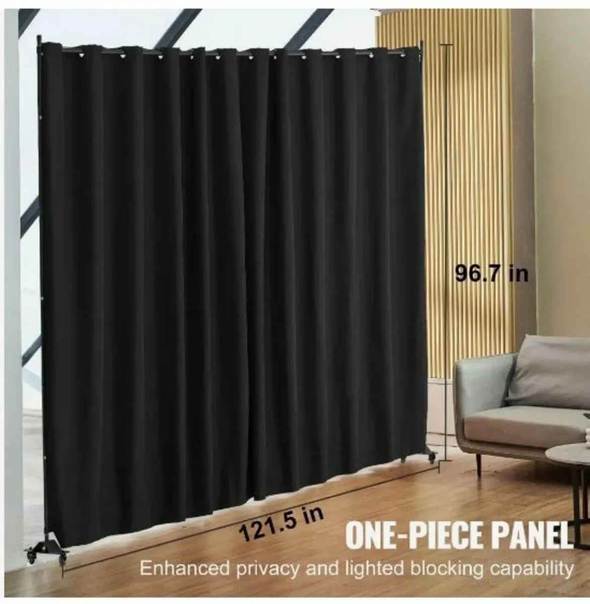 Room Divider Portable Panel Room Divider - Image 2