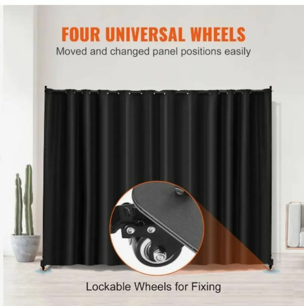 Room Divider Portable Panel Room Divider - Image 4
