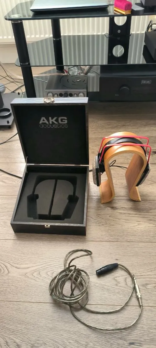 Headphones AKG K1000 Black box - Image 1