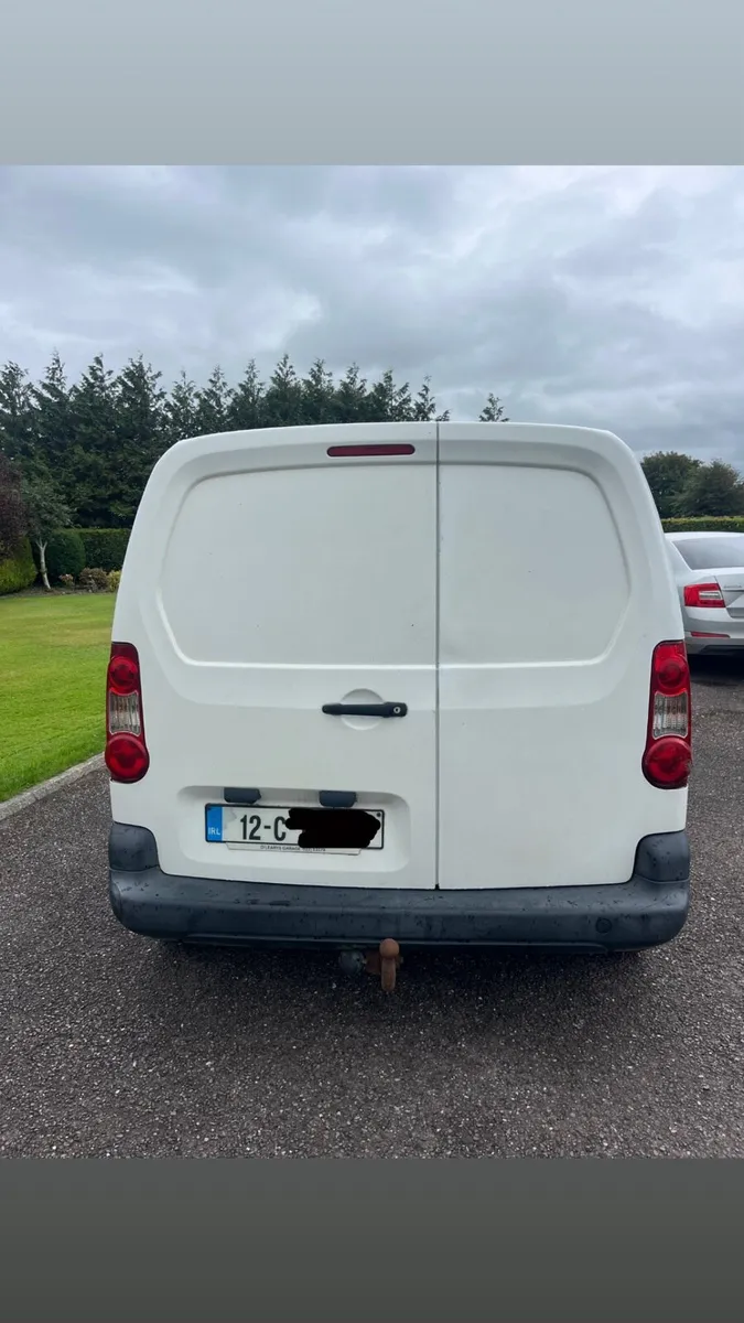 White Peugeot Van - Image 2