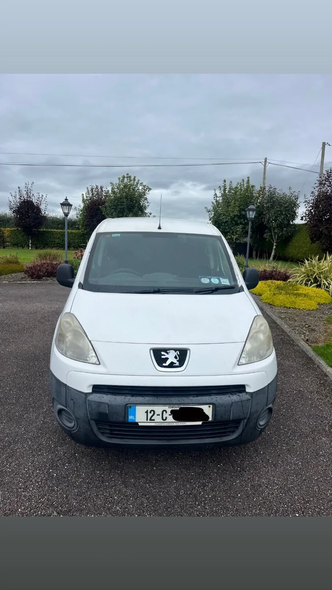 White Peugeot Van - Image 3