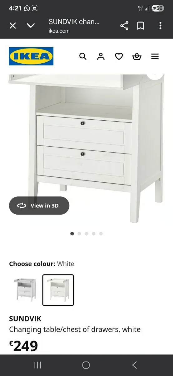 Baby Changing Table - Image 4