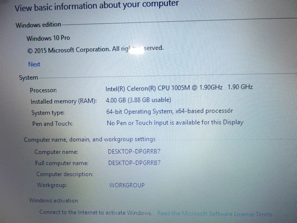 Toshiba laptop - Image 3