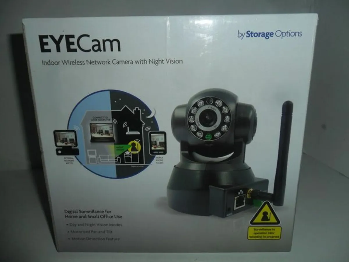 Eye Cam IP Surveillance Camera - Image 1