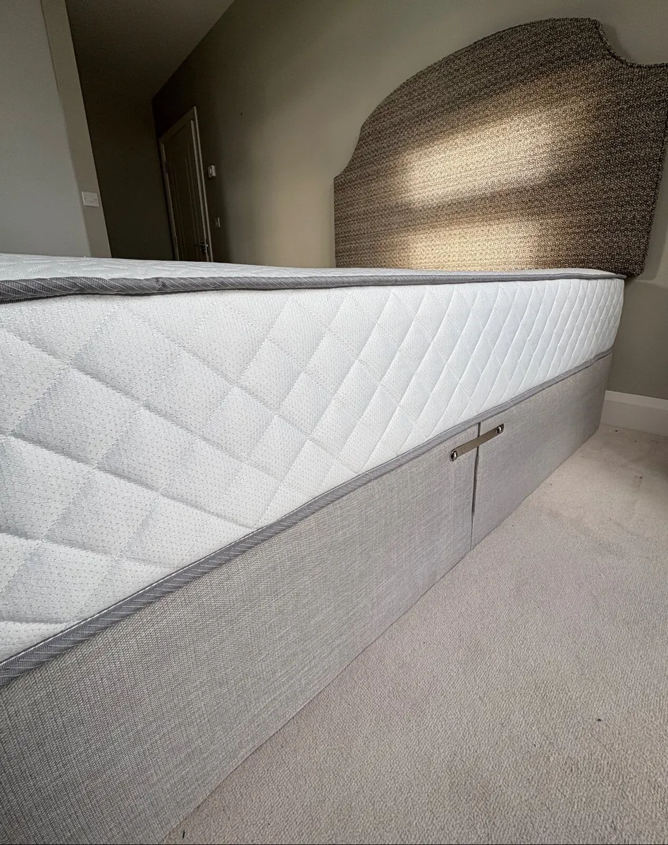 New Kings Bed, Mattress and Headboard - Image 3