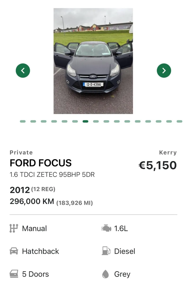 Ford focus 2012 TdCi - Image 2
