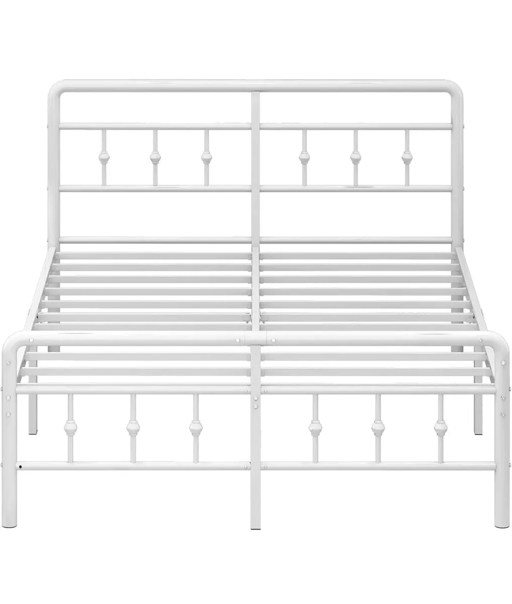 Double Bed Frame 4ft6 with Headboard and Footboard - Image 3