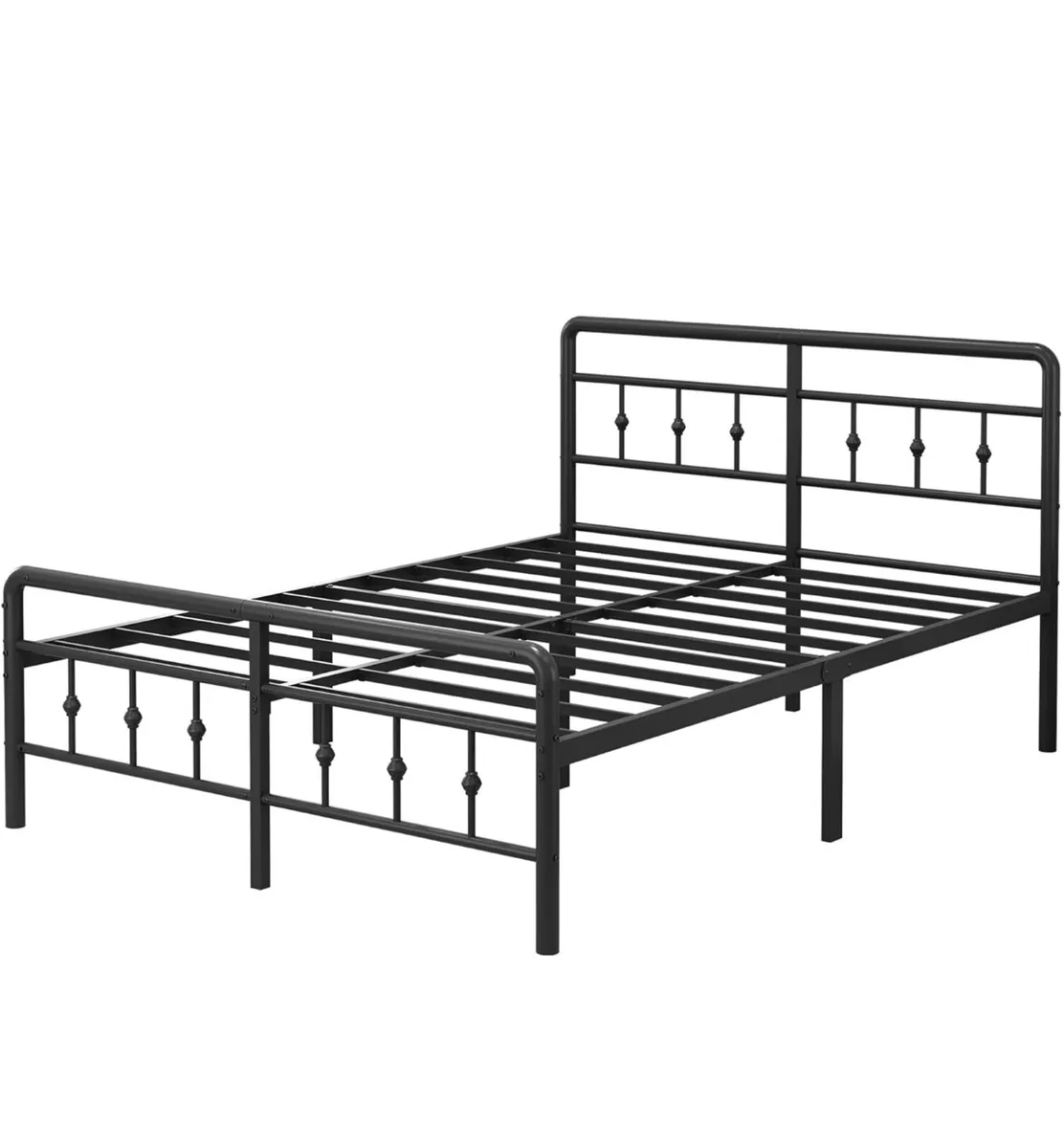 Double Bed Frame 4ft6 with Headboard and Footboard - Image 4