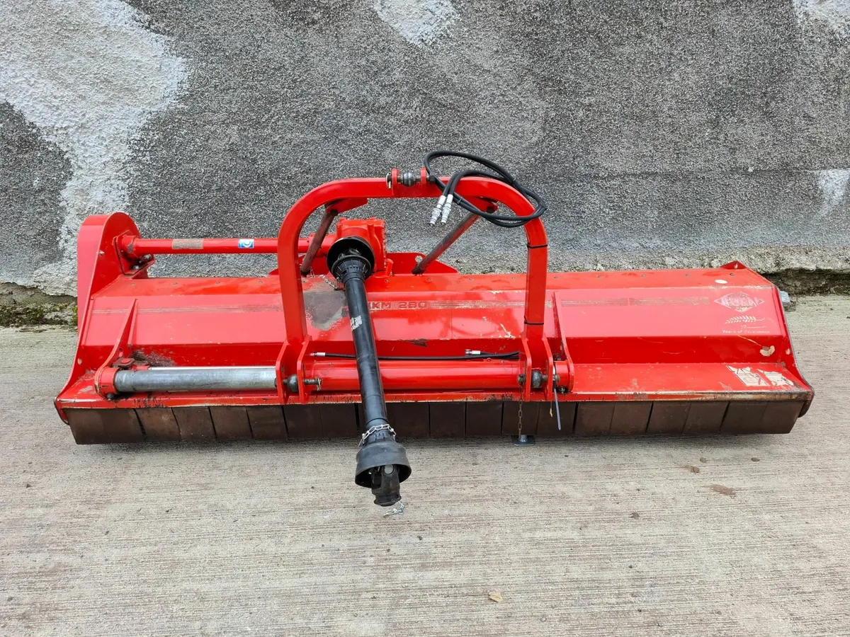 Kuhn vkm 280 flail mower - Image 1