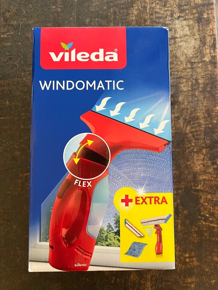Vileda Windomatic Window Vacuum – With Extras - Image 1