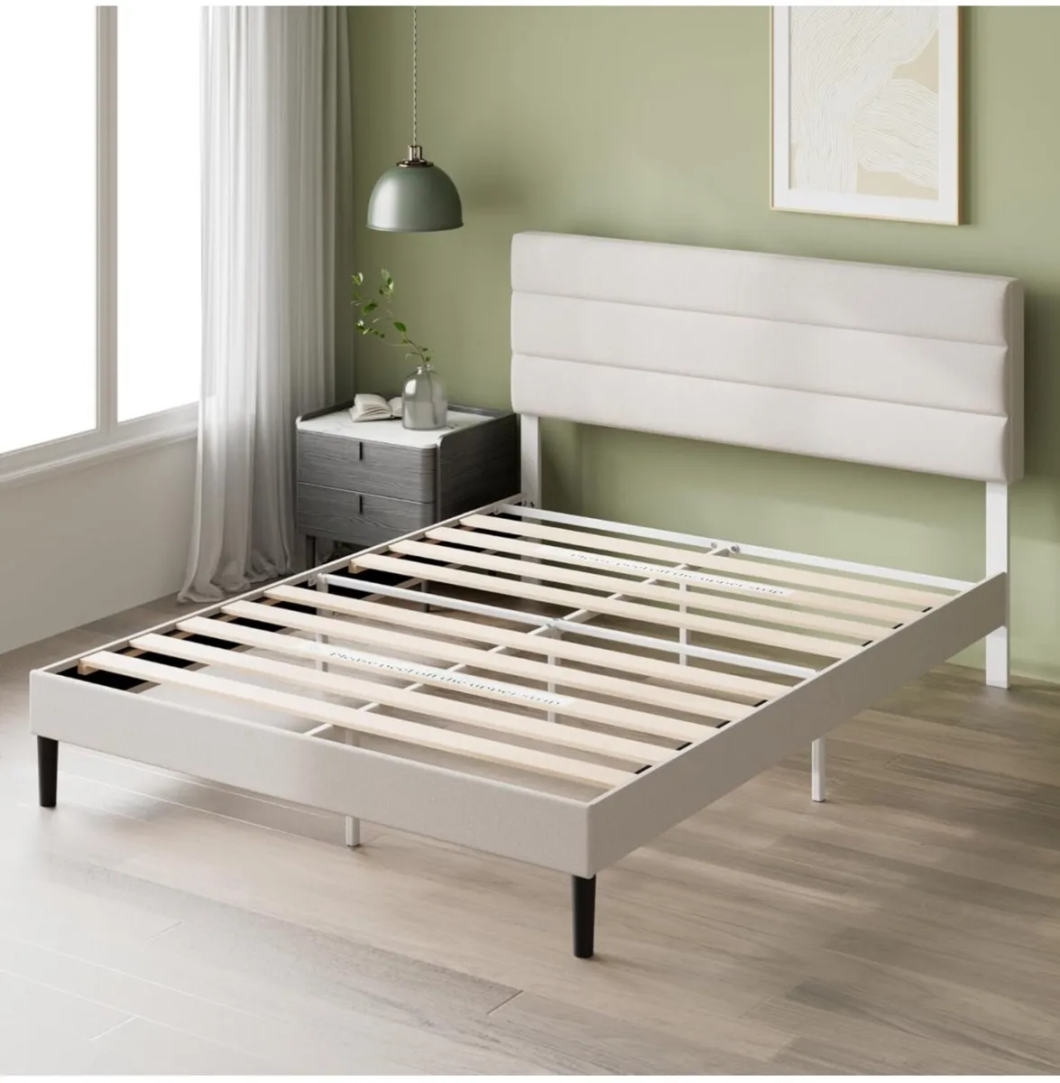Double Bed Frame – Bed 135 x 190 cm – 30cm Height - Image 3