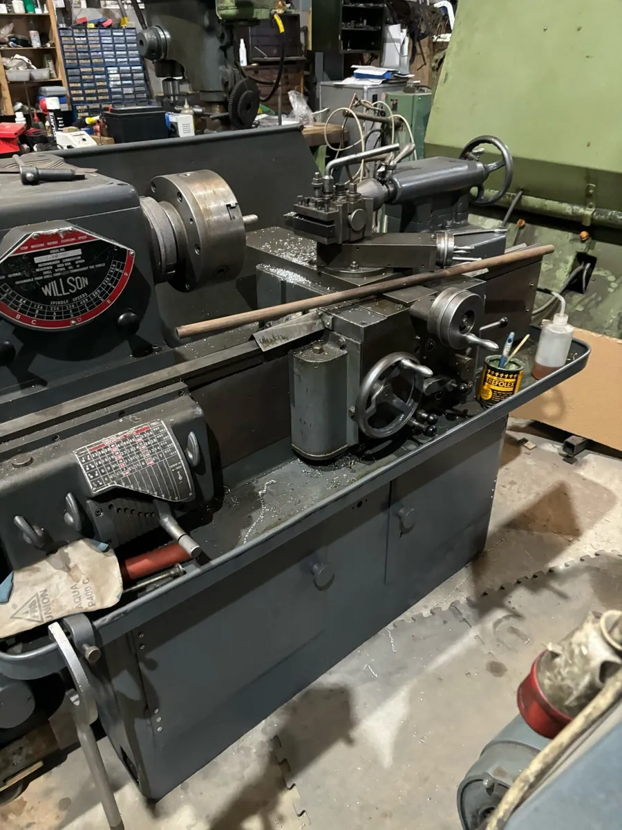 Wilson lathe single phase with capston attachment - Image 3