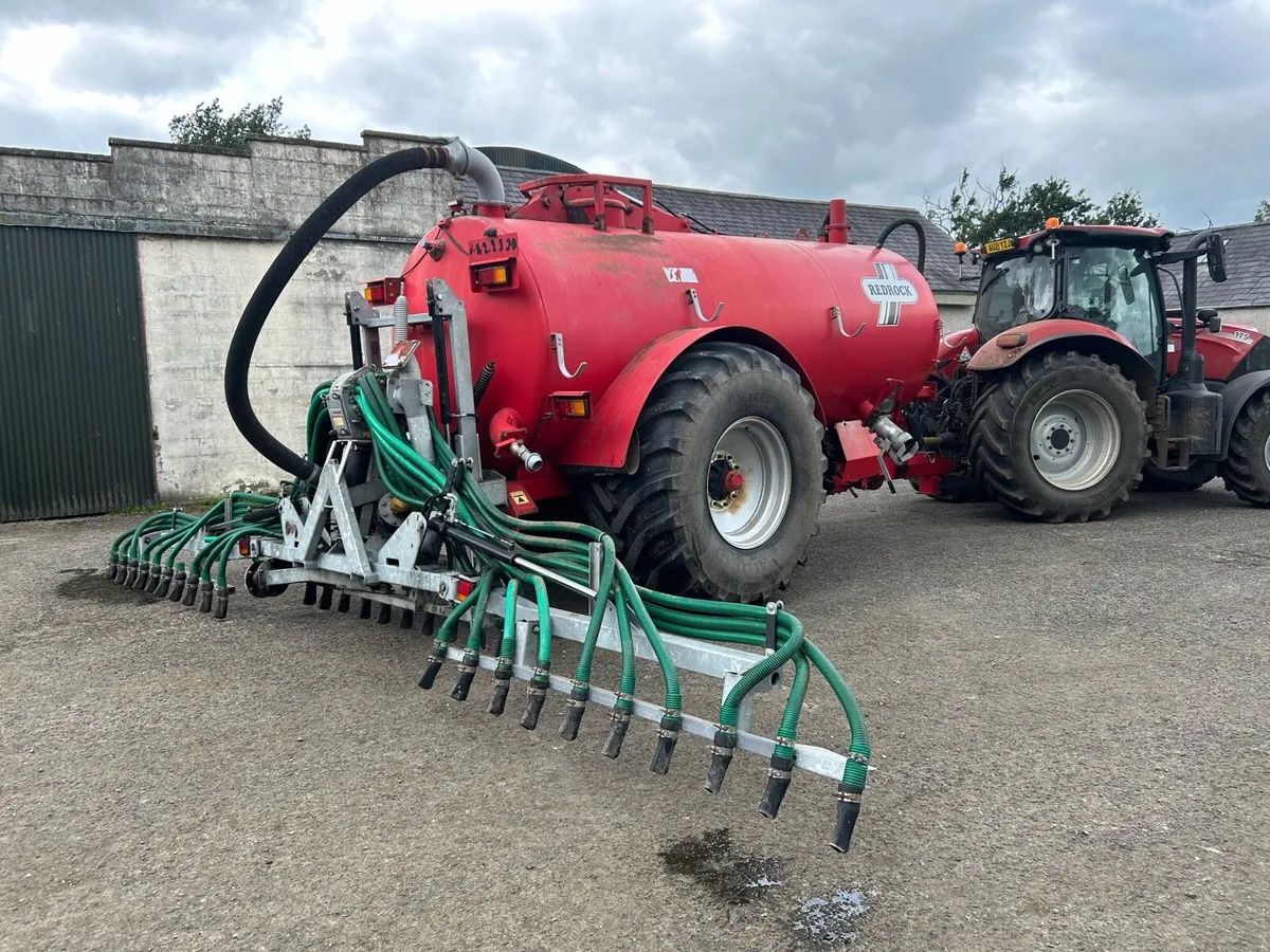 Redrock 2250 slurry tanker c/w trailing shoe - Image 1
