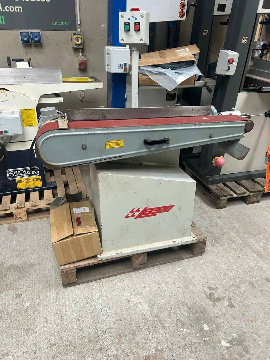Edge sander for wood or metal - Image 1