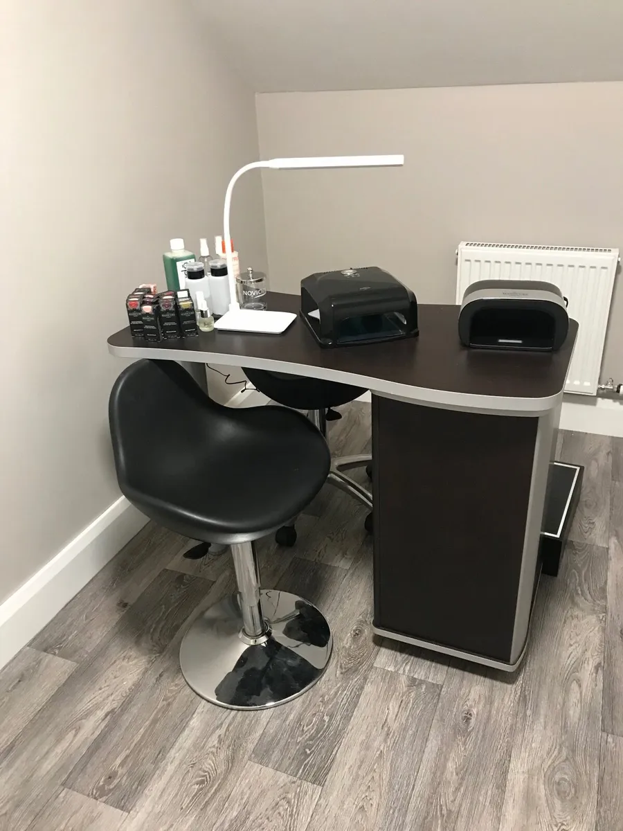 Manicure table, Uv led nail lamp, table light - Image 2