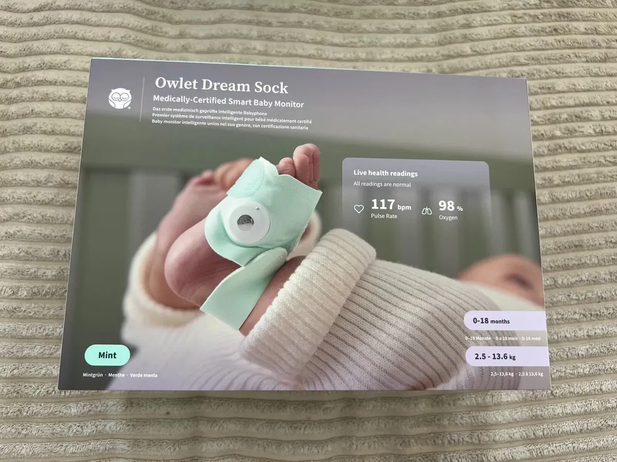 Owlet Dream Sock & Cam 2 Bundle Brand New & Sealed - Image 2