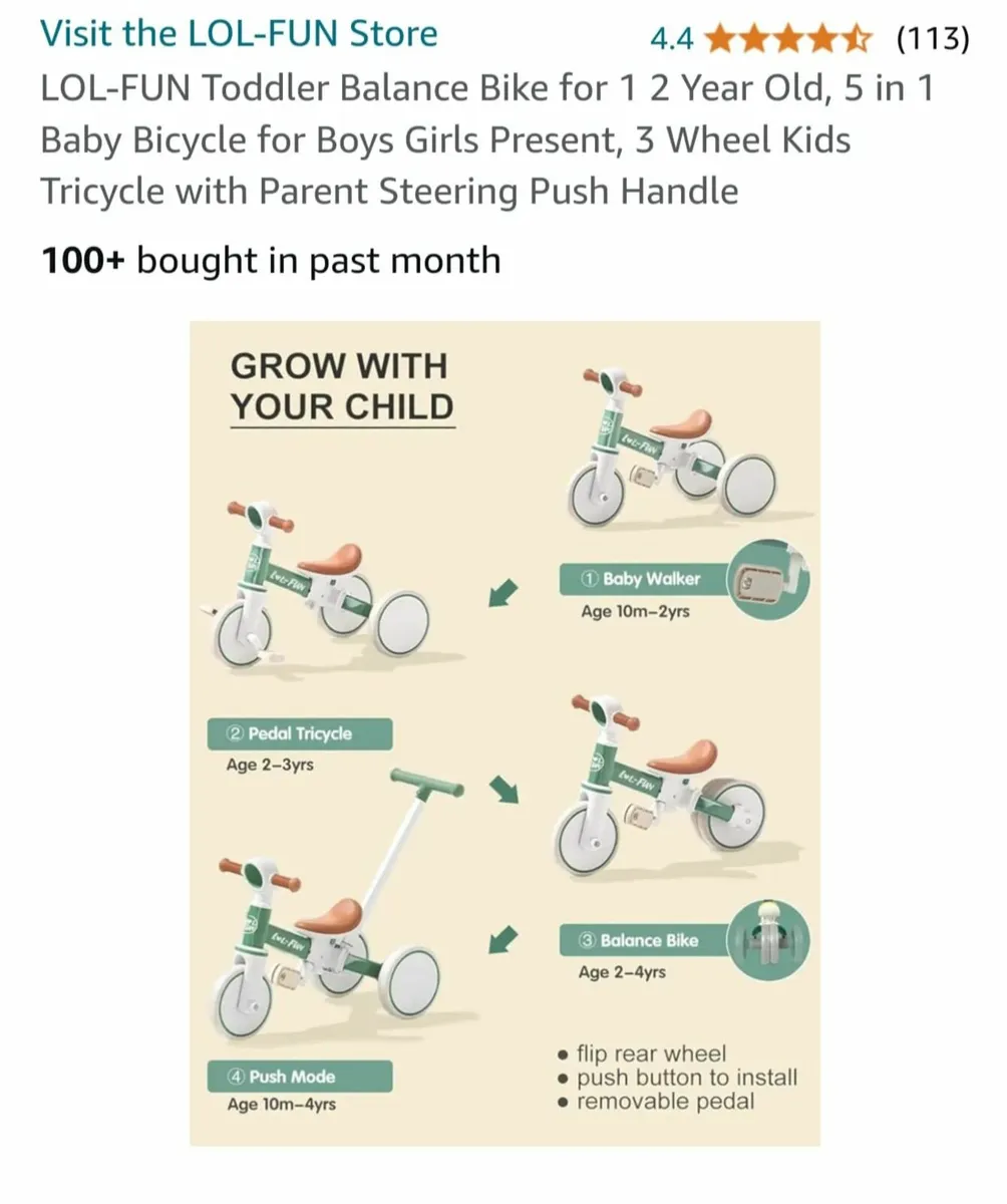 Toddler bike - Image 2
