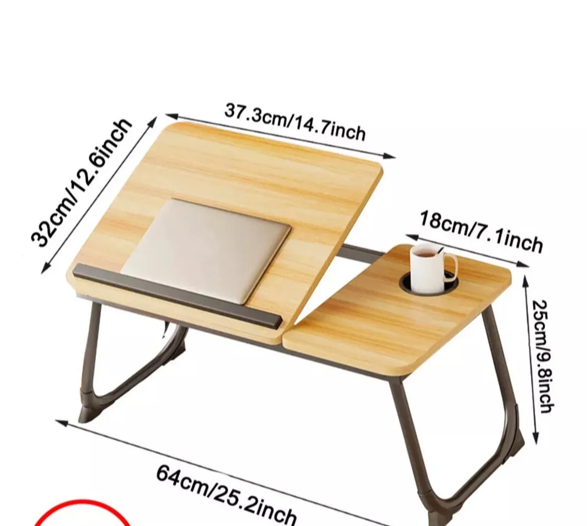 Folding Laptop Table portable Desk NEW - Image 3