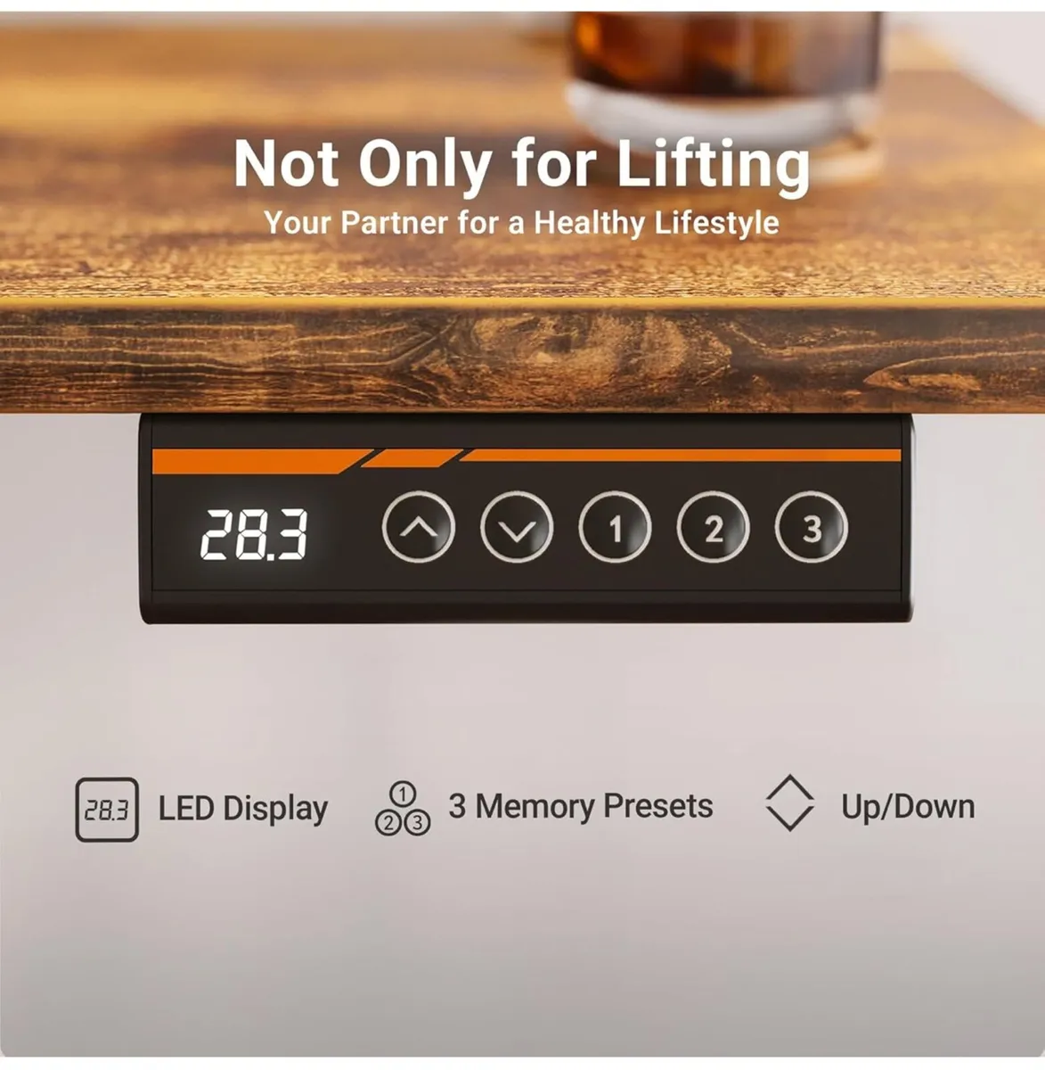 Electric Standing Desk, Adjustable Height Stand up - Image 4