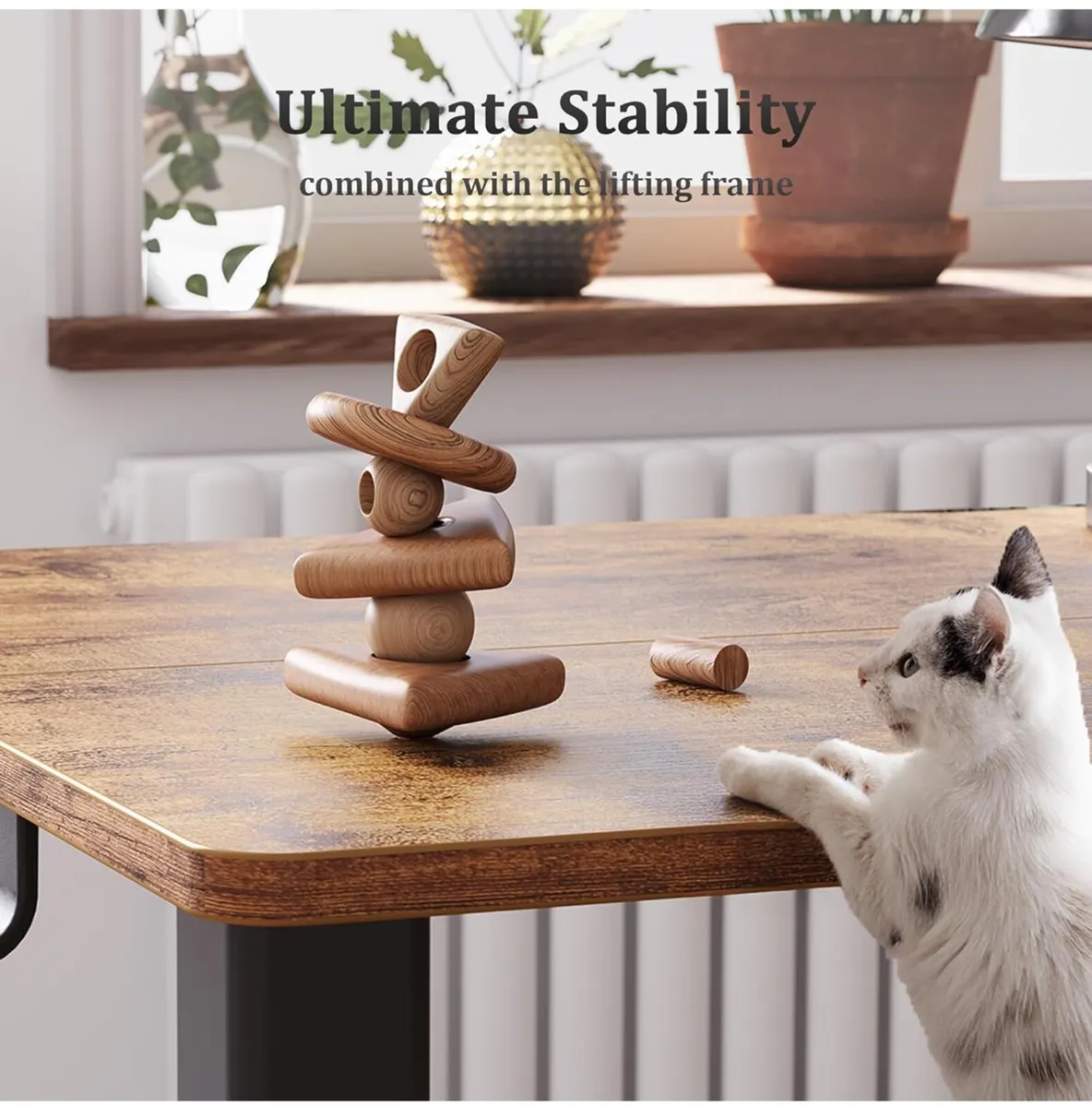 Electric Standing Desk, Adjustable Height Stand up - Image 2