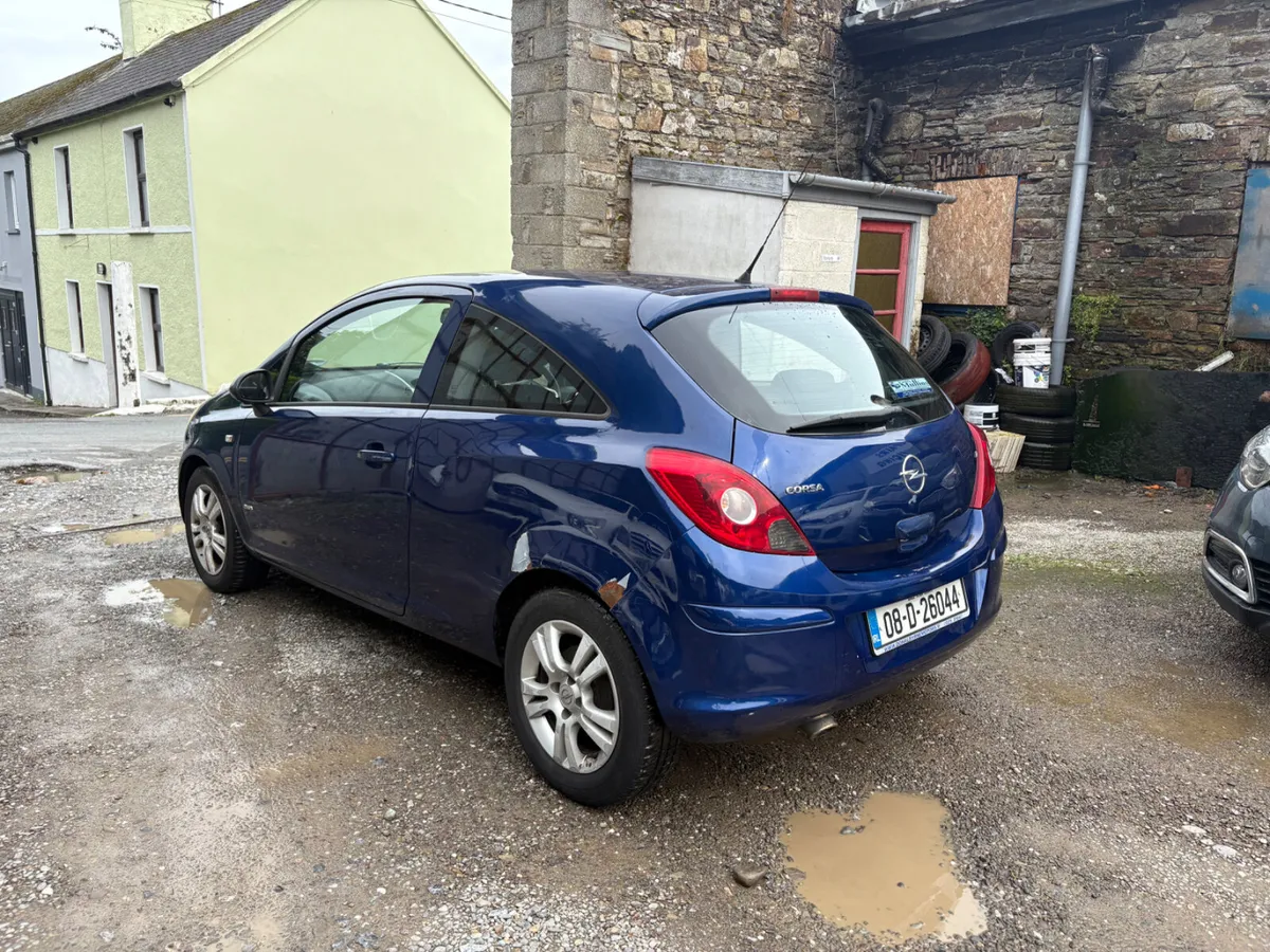 08 OPEL CORSA 1.2 CLUB NCT+TAX LOW MIL - Image 4