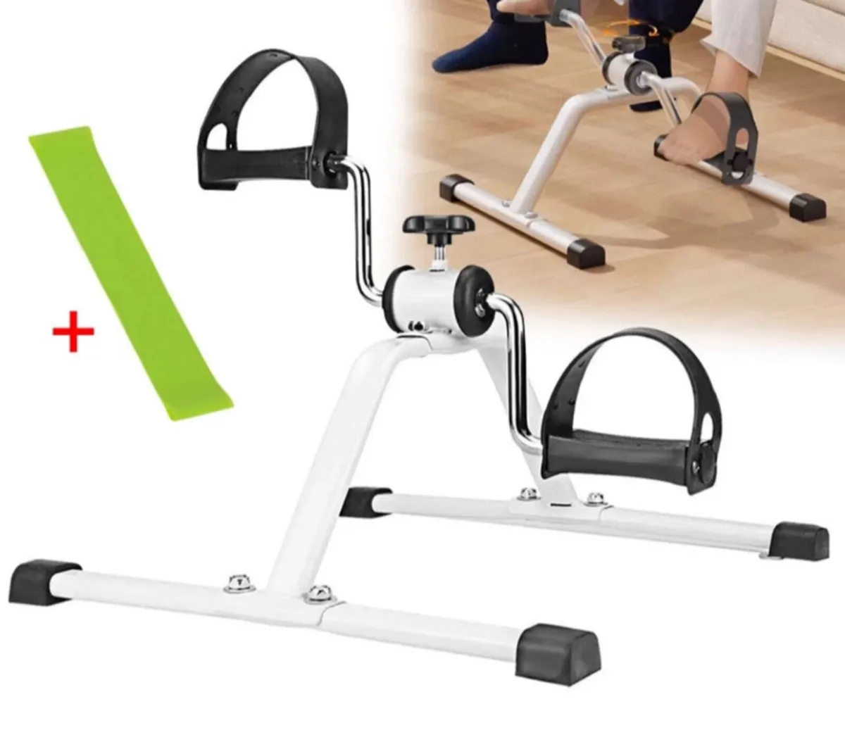 Mini Exercise Bike Portable Pedal Exerciser NEW - Image 4