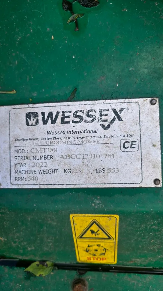 Wessex finishing mower - Image 4