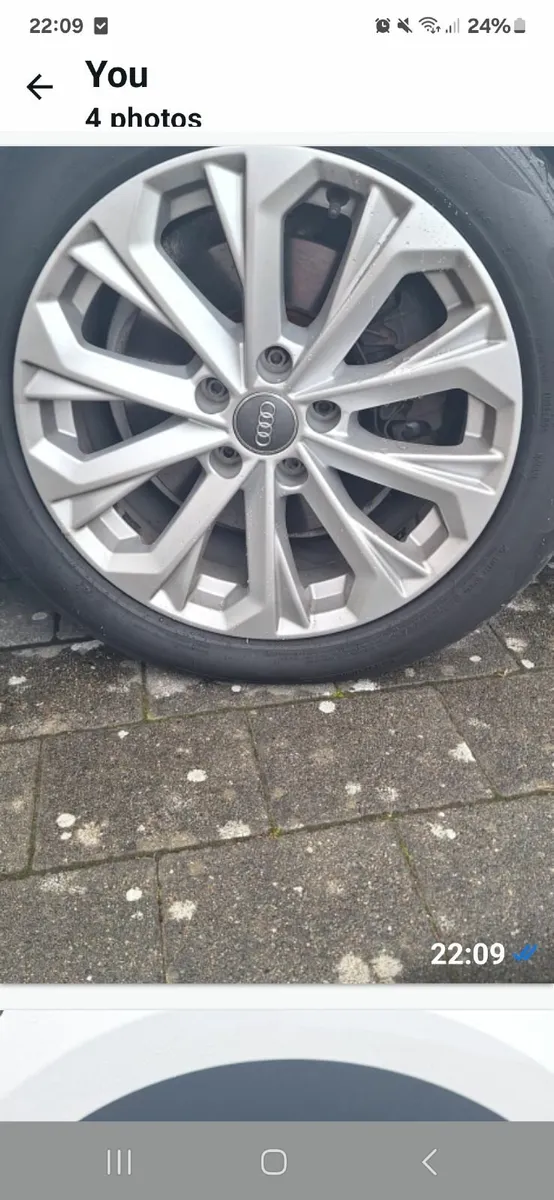 Audi A4 2016 alloys - Image 1
