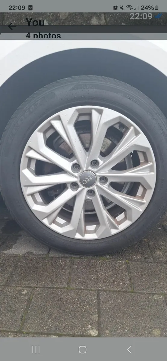 Audi A4 2016 alloys - Image 2