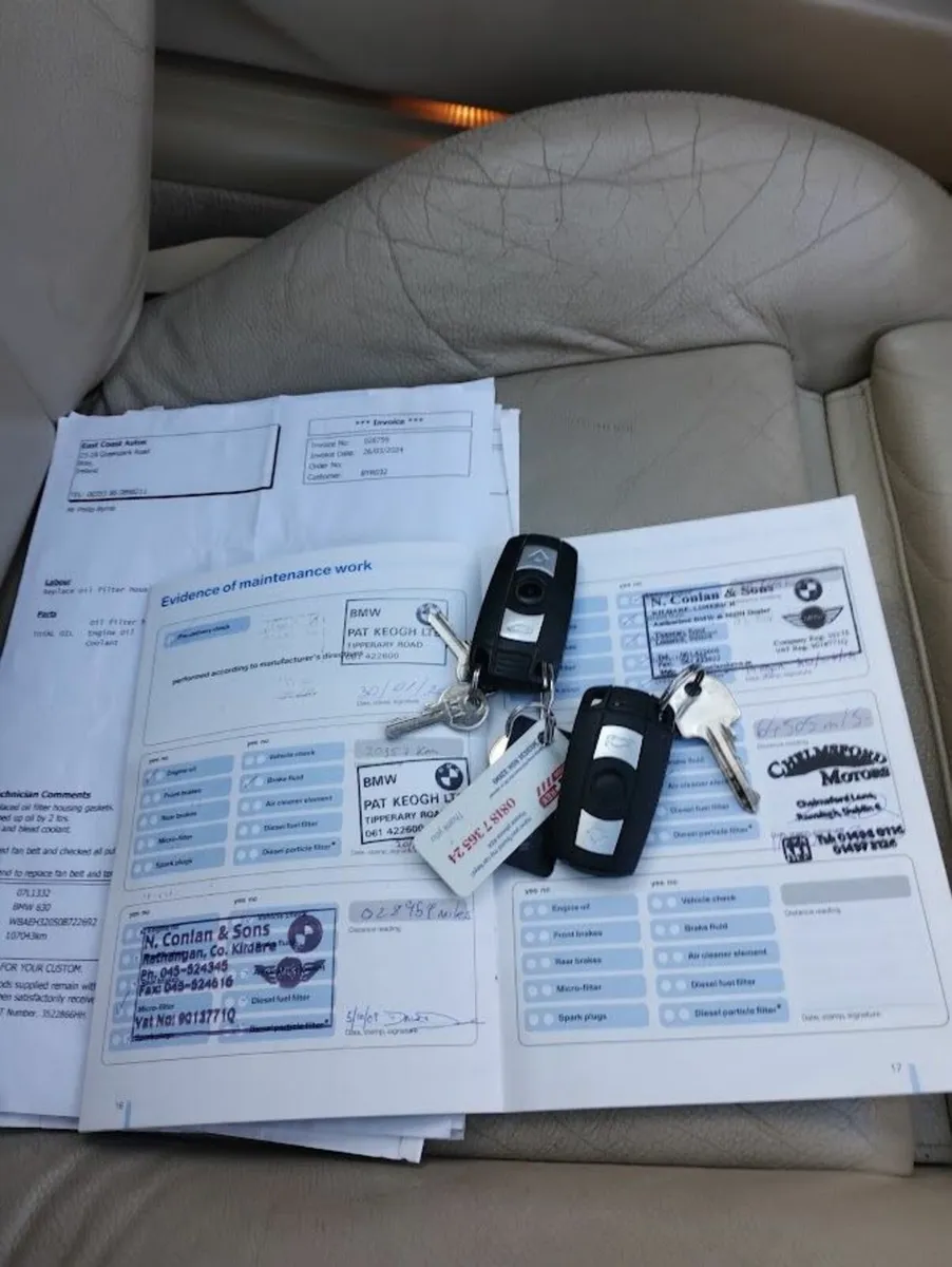 STUNNING  BMW 630I    low kms  NCT 02/26 TAX 11/25 - Image 3