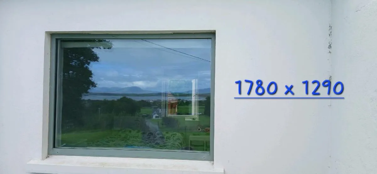 Triple glazed aluclad windows
