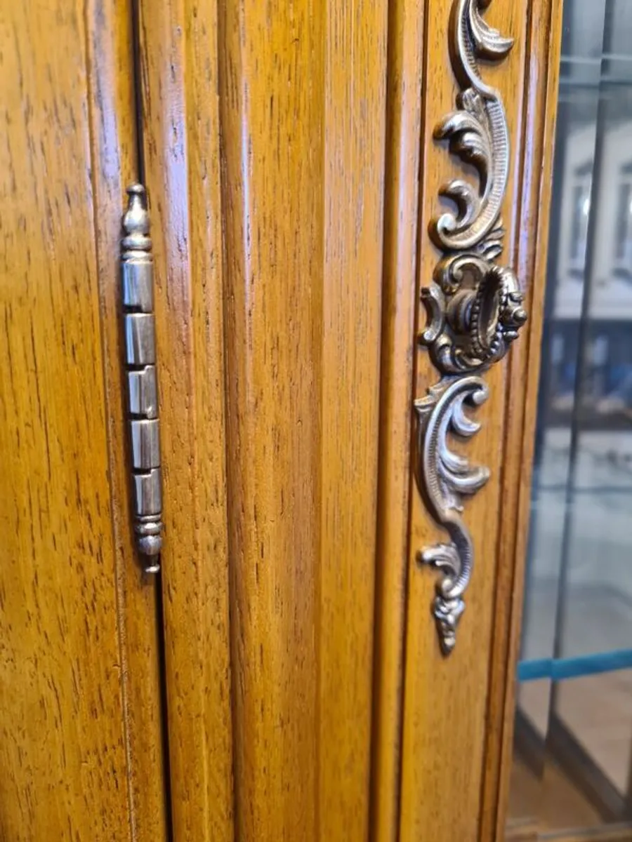 Antique Sideboard and Cabinet - Image 3