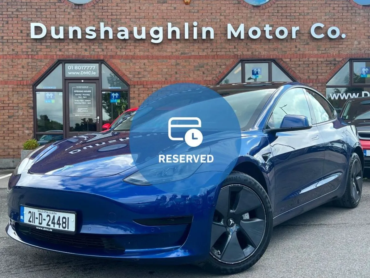 Tesla Model 3 M3 SR  4DR Auto  low Kms - Image 1