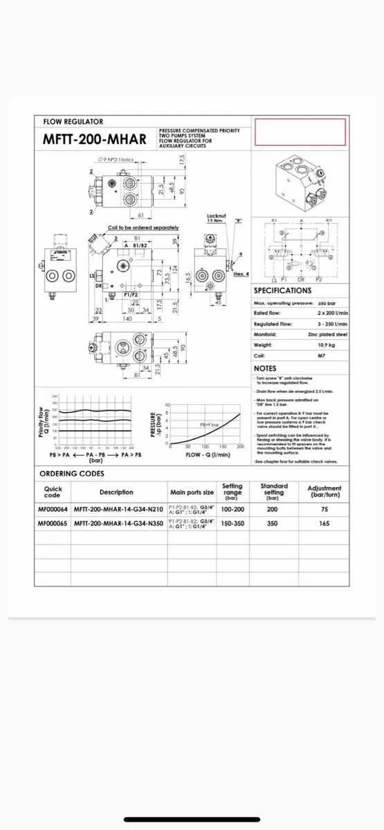 Dual Priority Flow Control Valve - Image 2