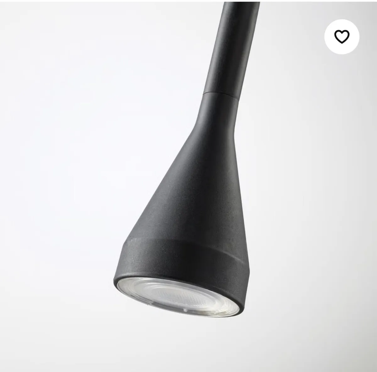 NÄVLINGE LED clamp spotlight, black - Image 4